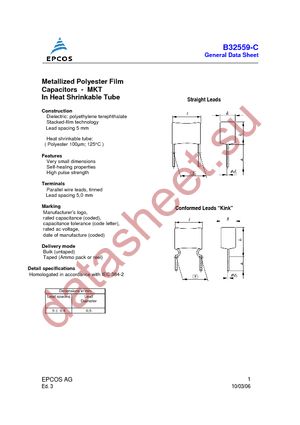 B32559C6682K289 datasheet  